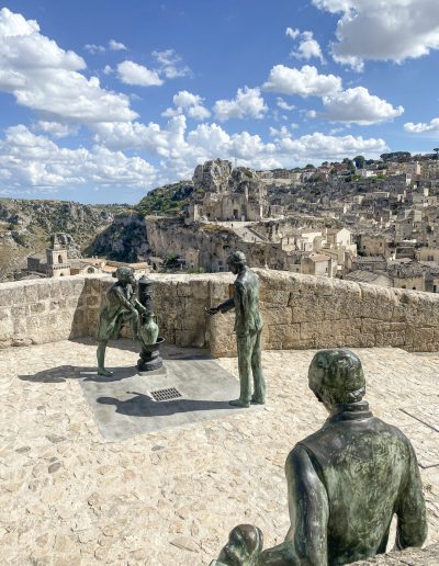 Matera Italy Sassi Statues