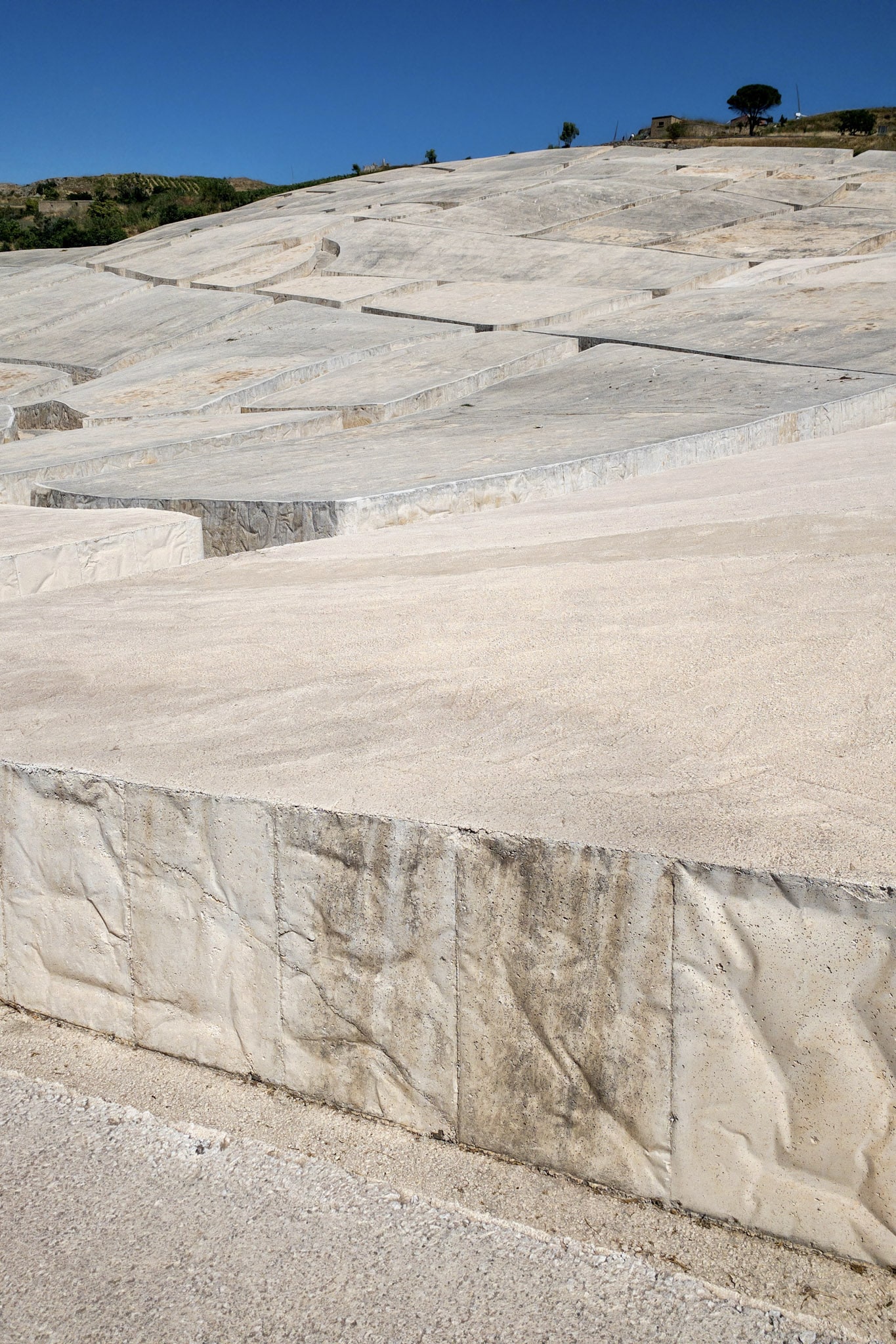 Cretto di Burri Art Installation Gibellina Sicily Italy