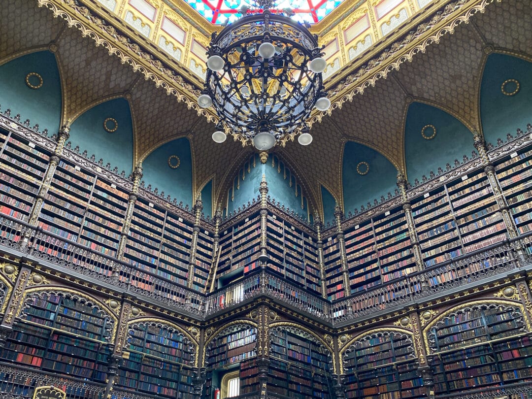 the Royal Portuguese Reading Room Rio de Janeiro Library famous