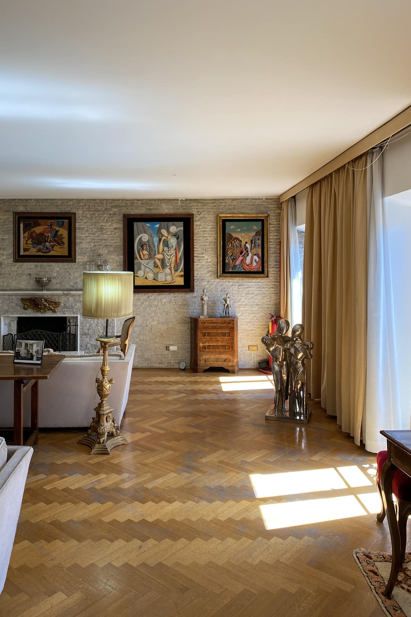Giorgio De Chirico’s House Museum Rome art surrealism