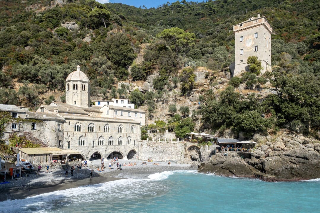 San Fruttuoso Abbey Italy how to get portofino