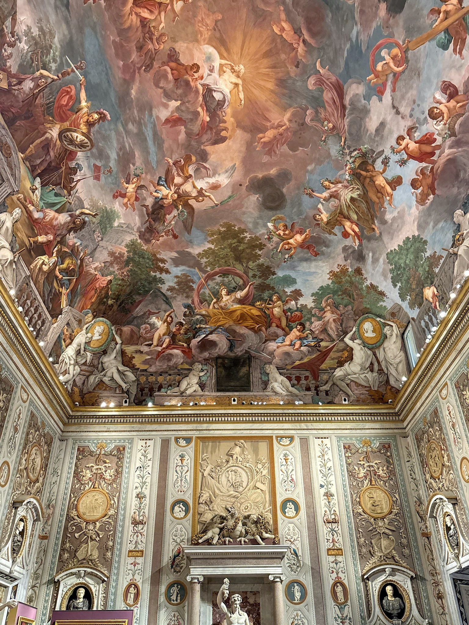 Borghese Gallery Rome Ceiling Fresco Cortona