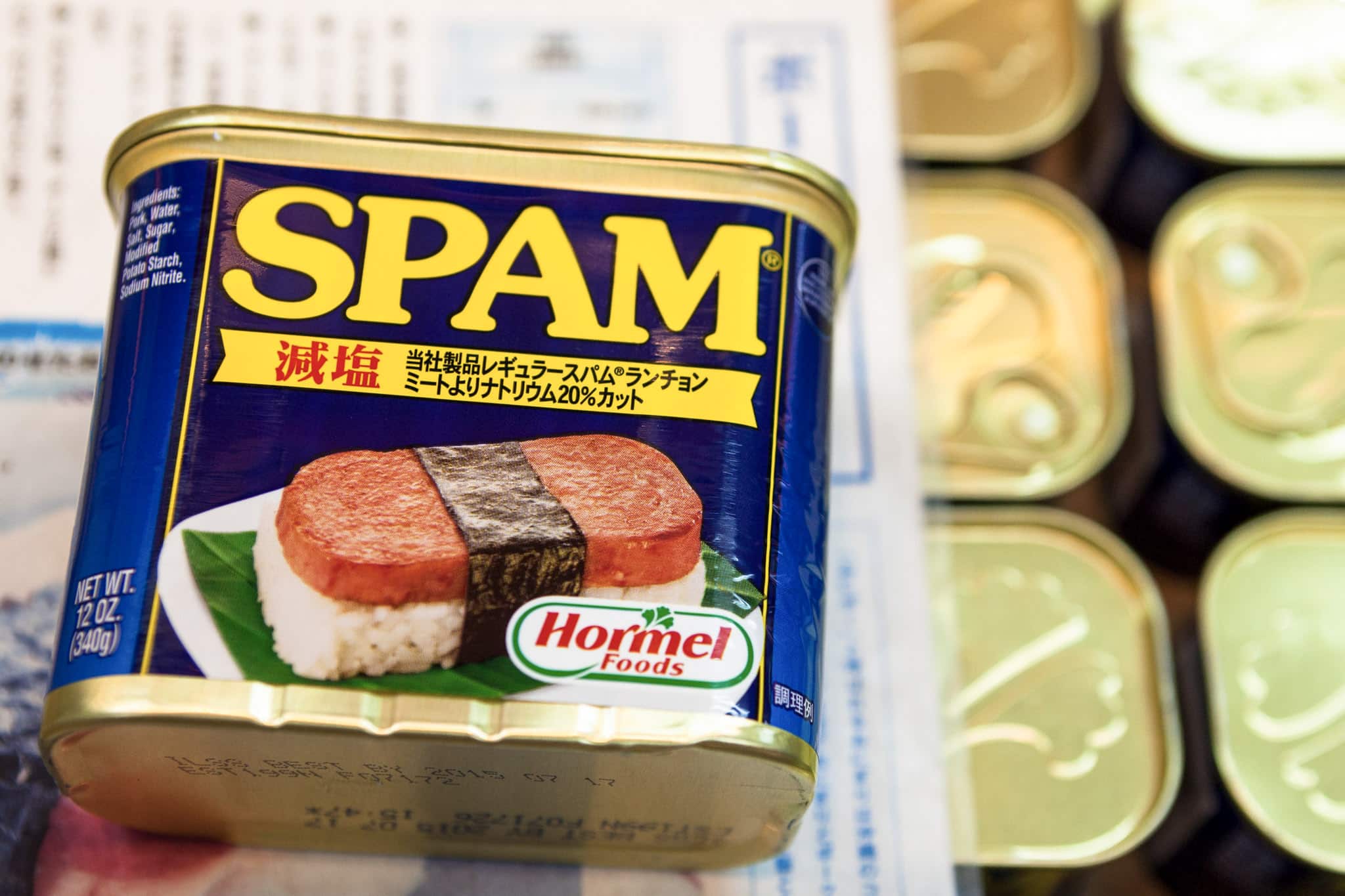 fun facts about okinawa spam meat canned