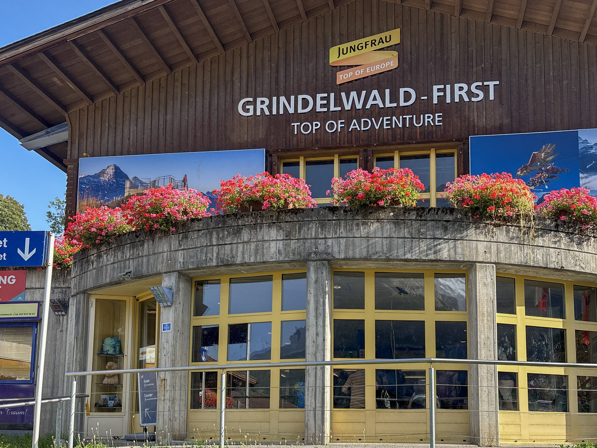 Grindelwald First Gondola station