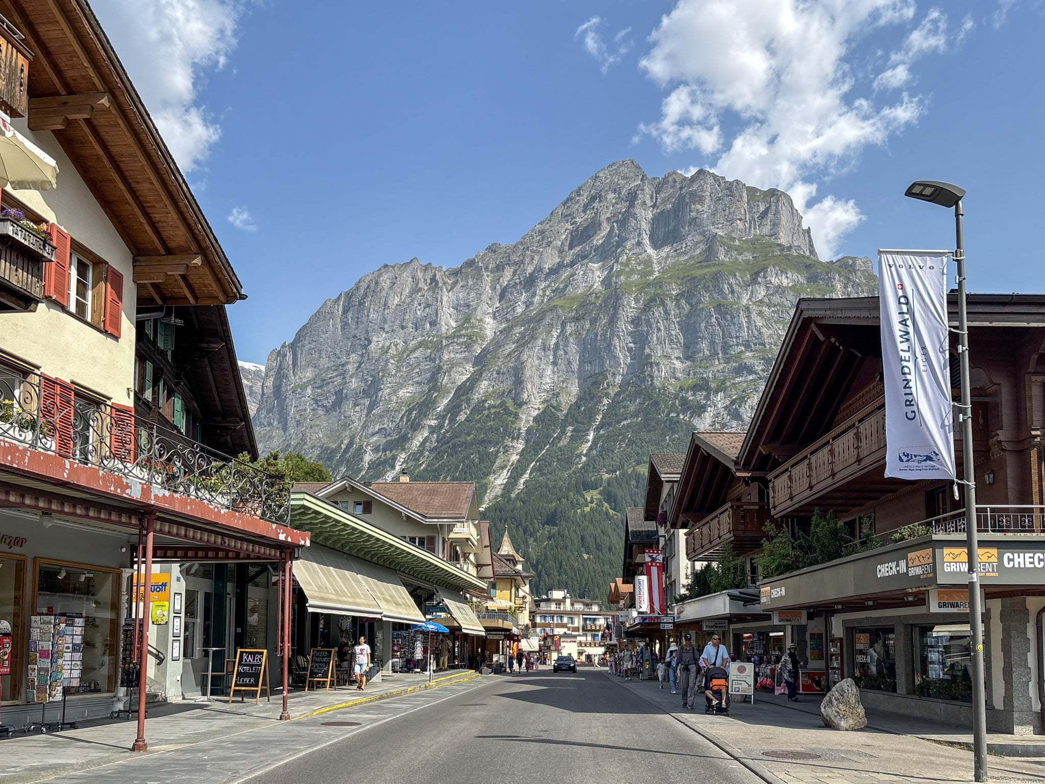 Grindelwald town center city