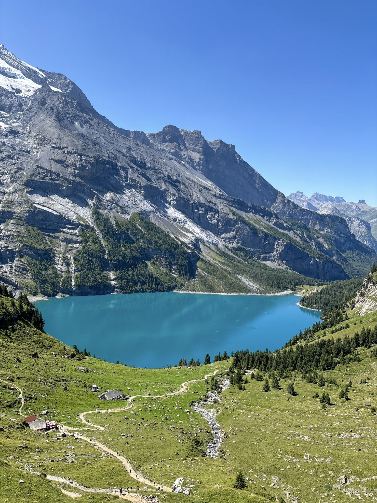 Oeschinensee Panorama Hike Descent