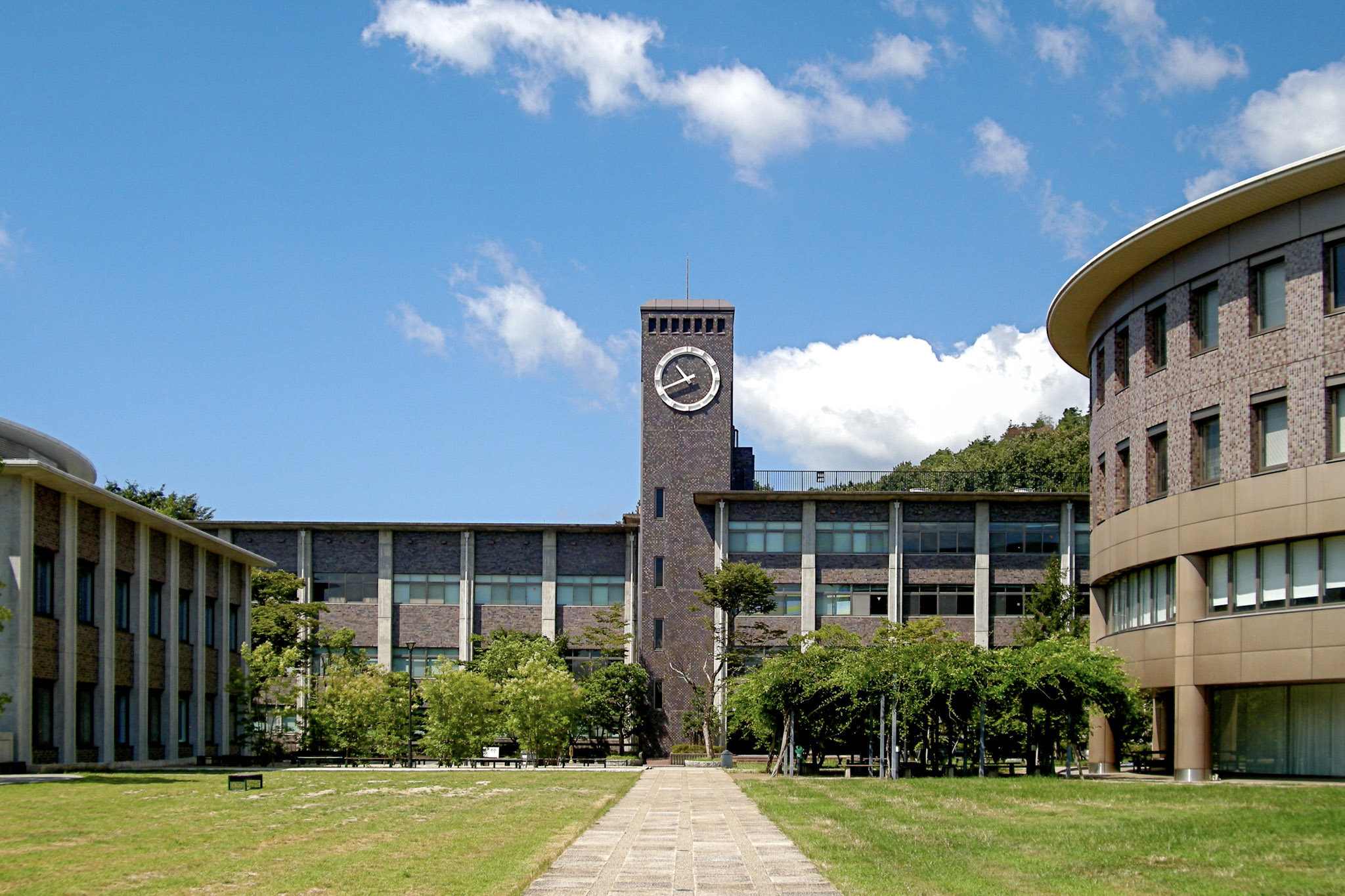 college town university city kyoto japan