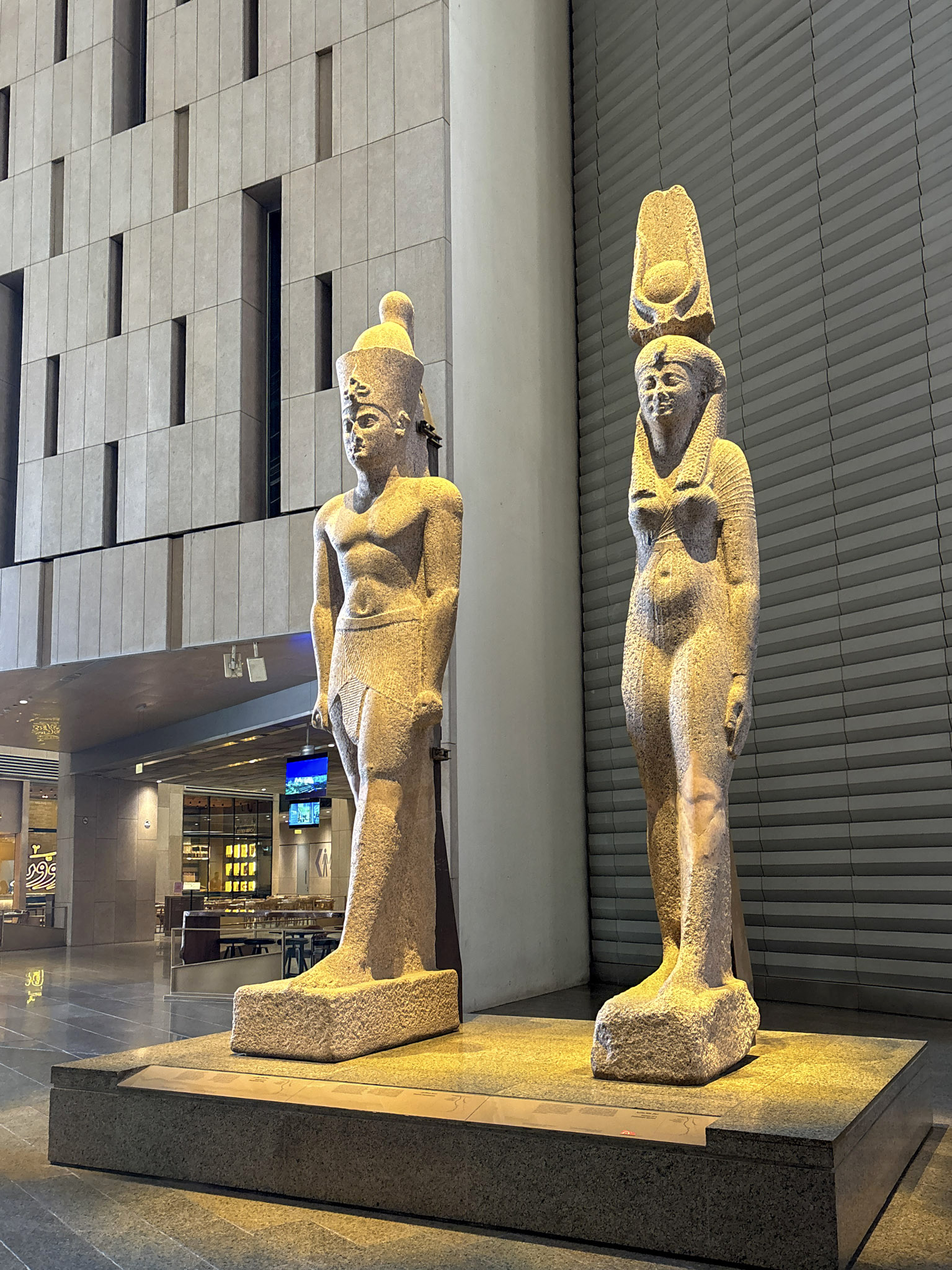 Grand Egyptian Museum Ptolemaic Colossus