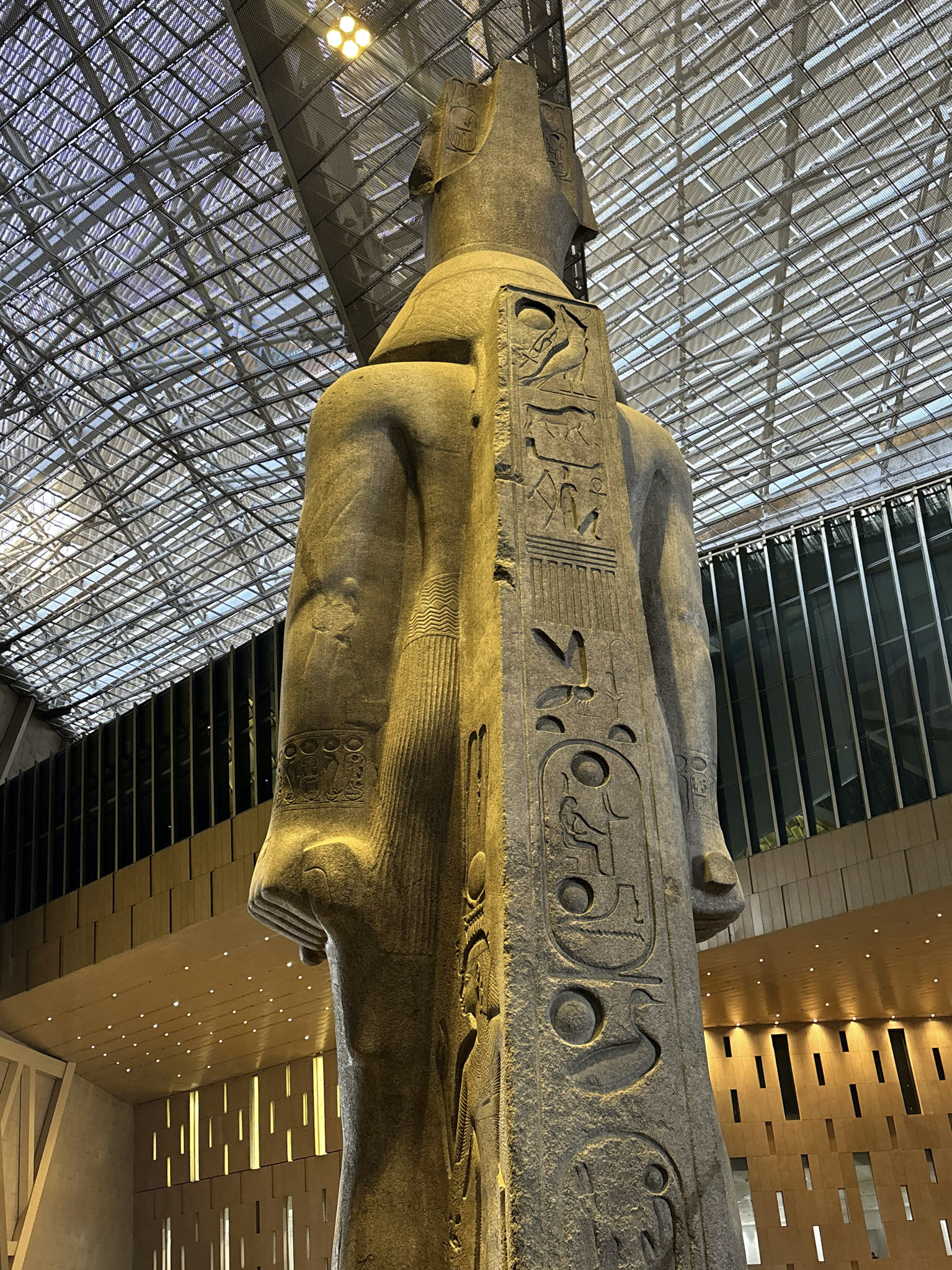 Grand Egyptian Museum Colossus Ramses