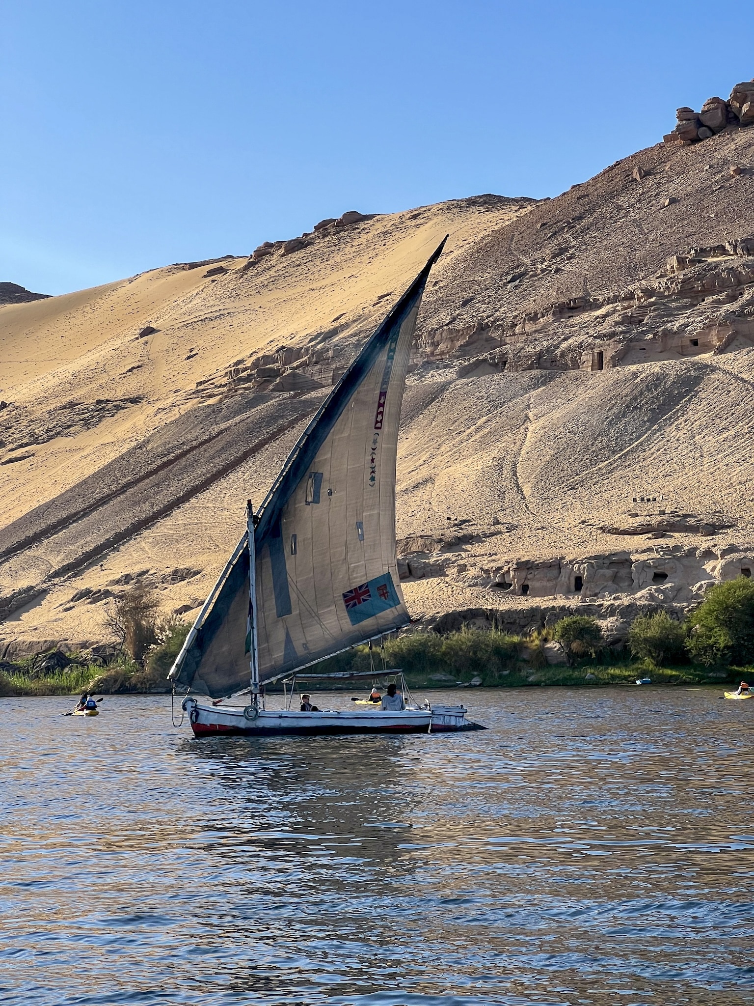 Egypt 10 days itinerary felucca aswan