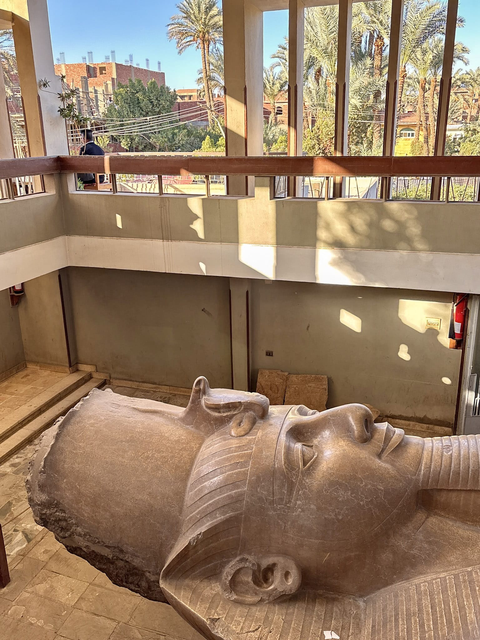 egypt itinerary 10 days memphis statue big
