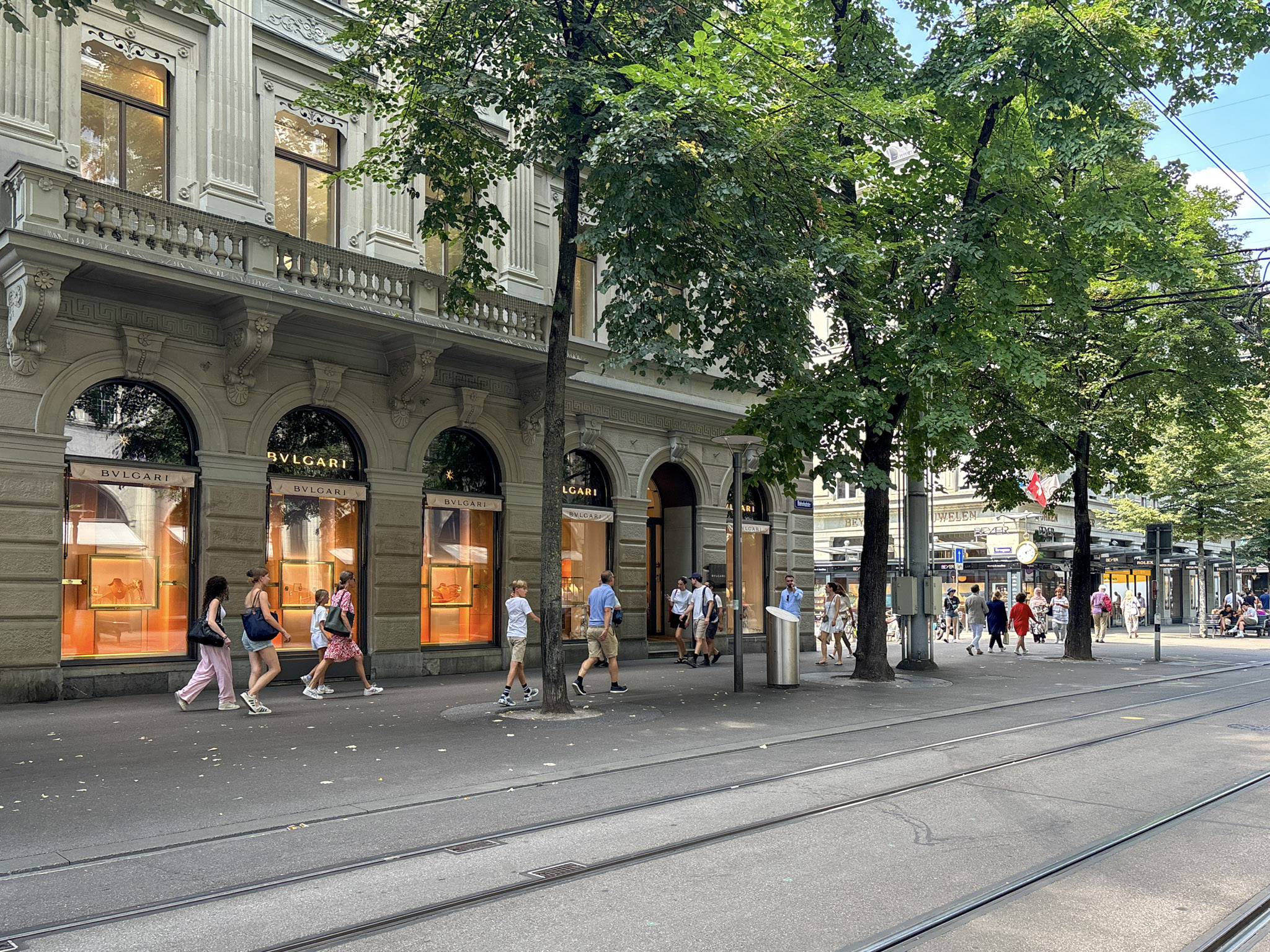 Bahnhofstrasse Zurich Switzerland