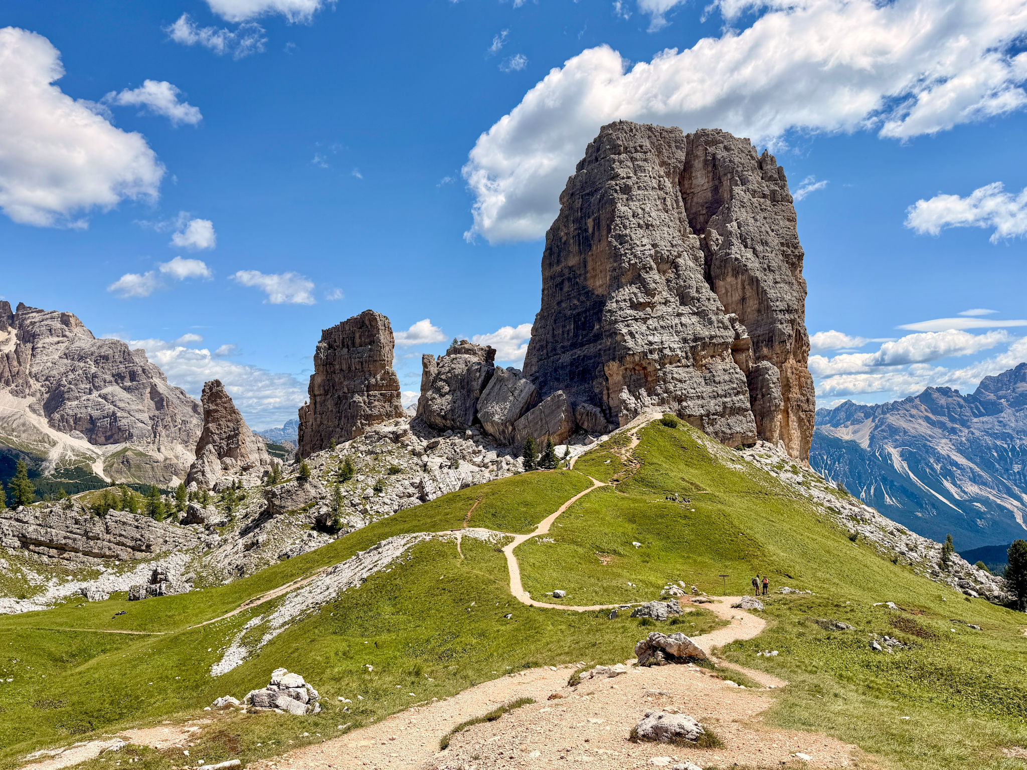Cinque Torri Hike Dolomites Passo Giau