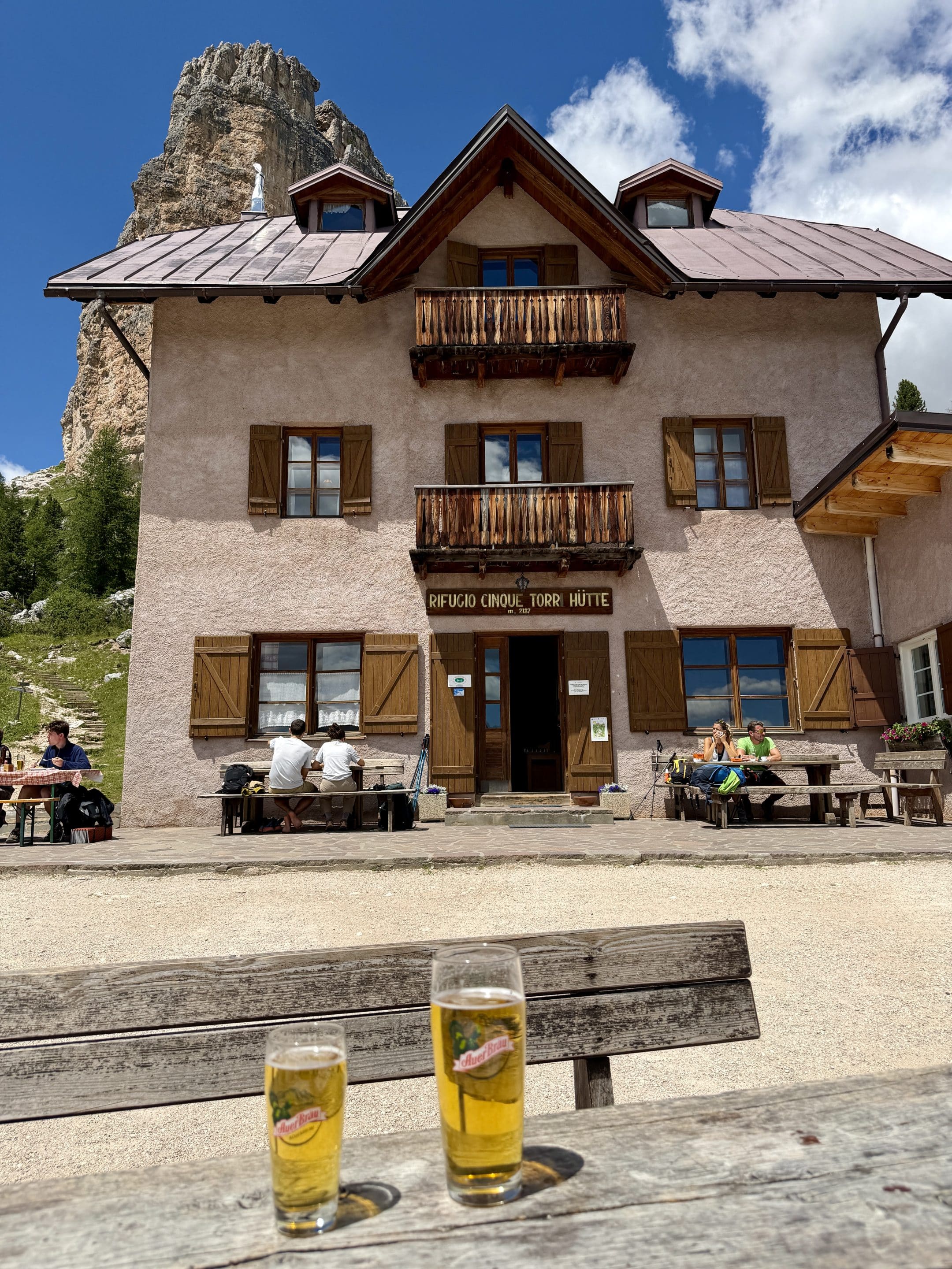 Cinque Torri Hut Dolomites Cinque Torri Hut Dolomites
