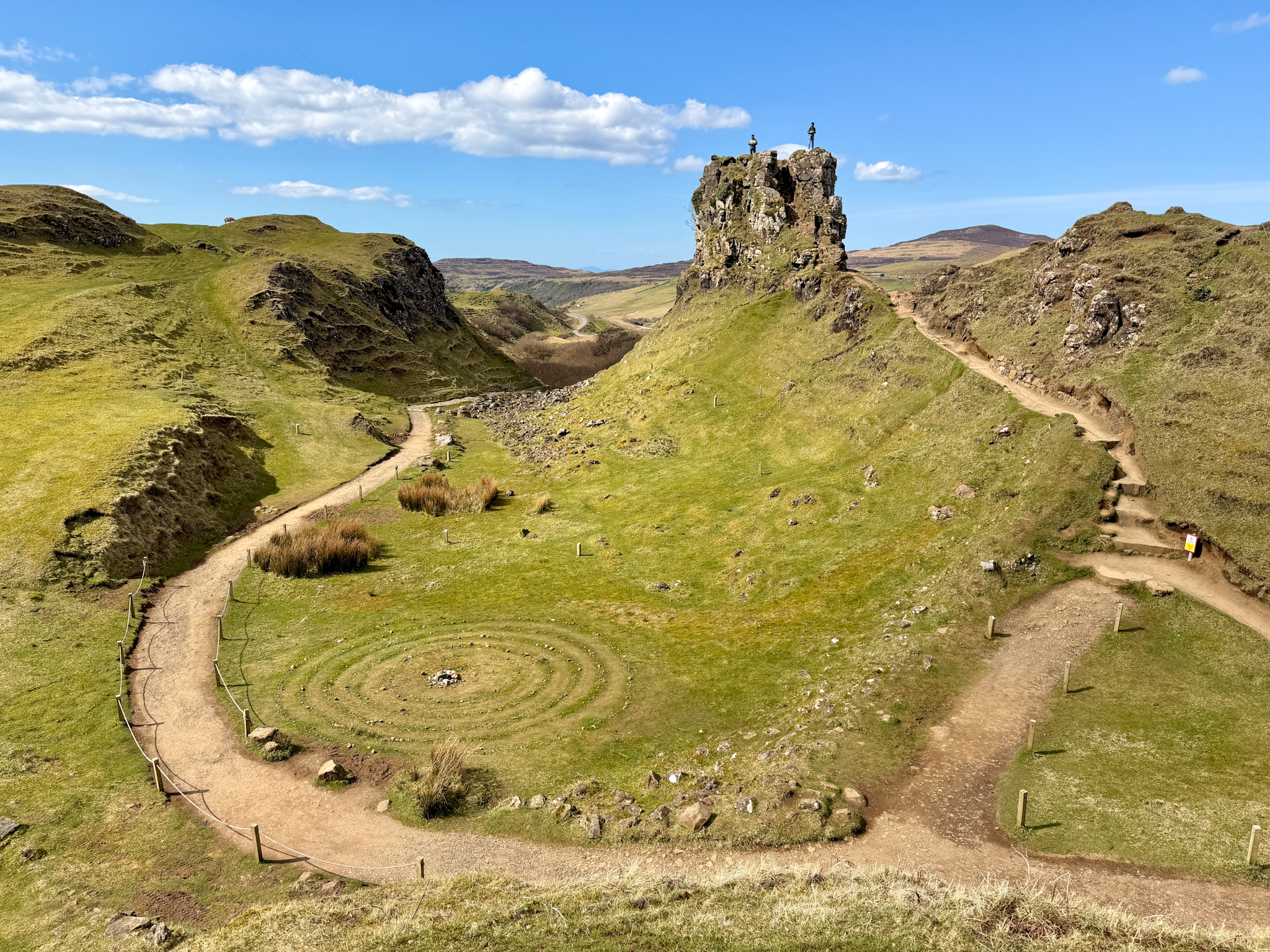 see Fairy Glen Isle of Skye Scotland