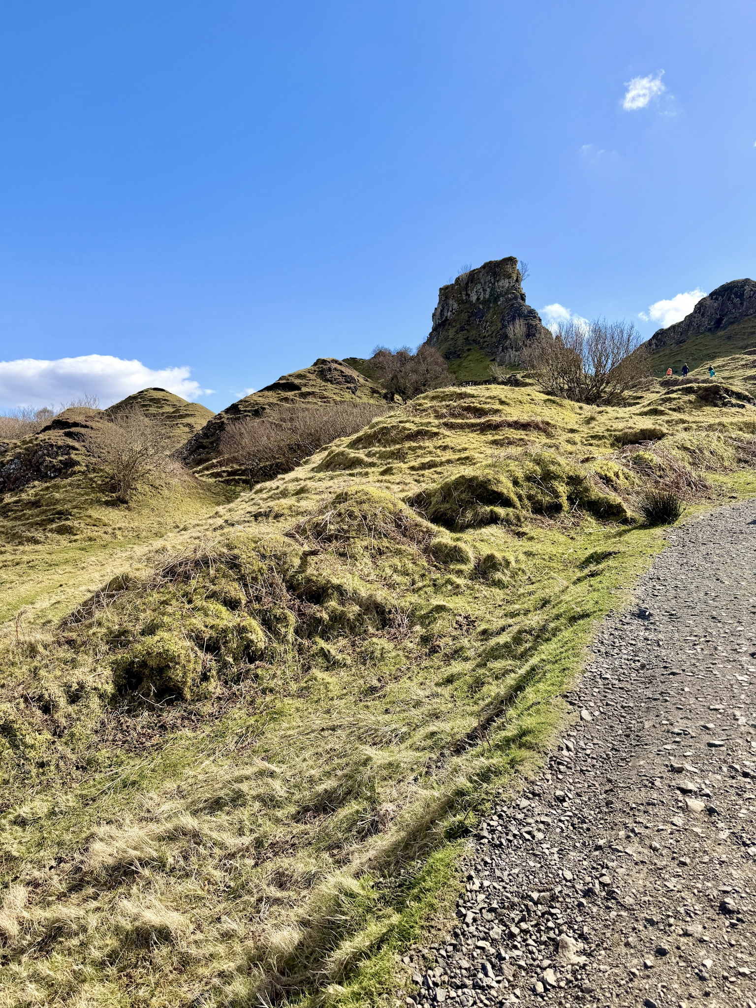 Fairy Glen Isle of Skye hiking path