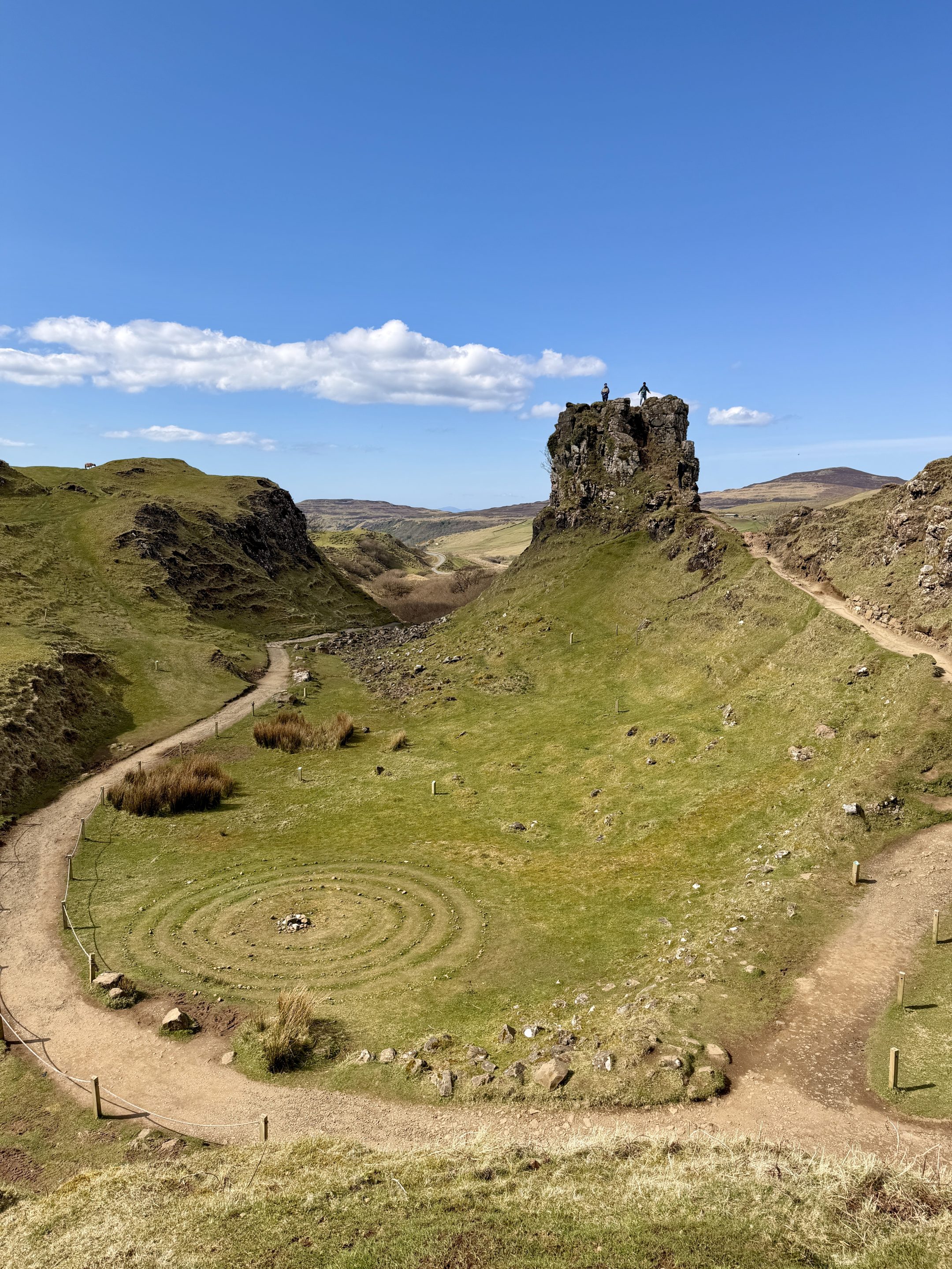Fairy Glen Isle of Skye classic view