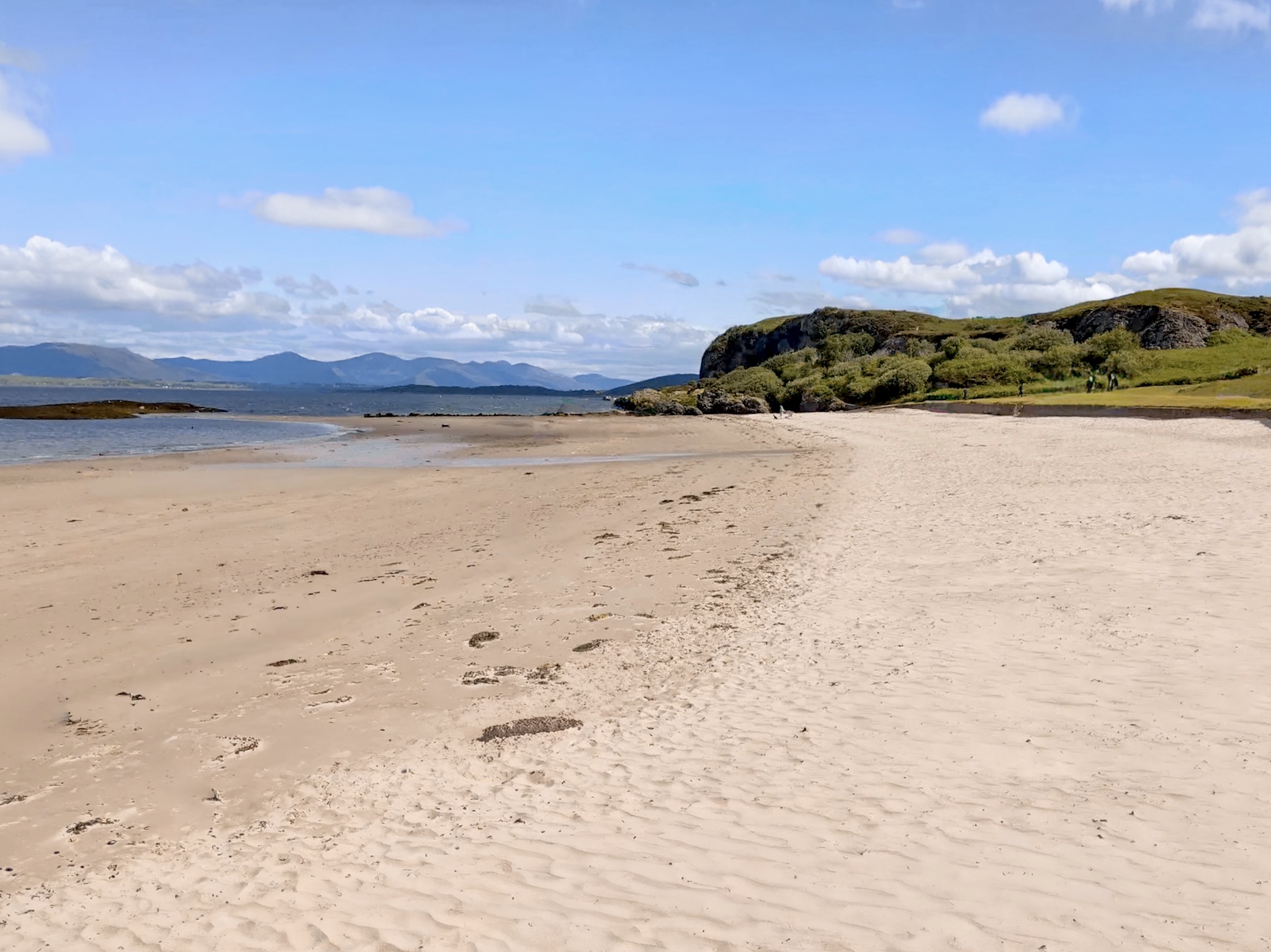 Ganavan-Sands-Oban Ganavan Sands Beach Oban