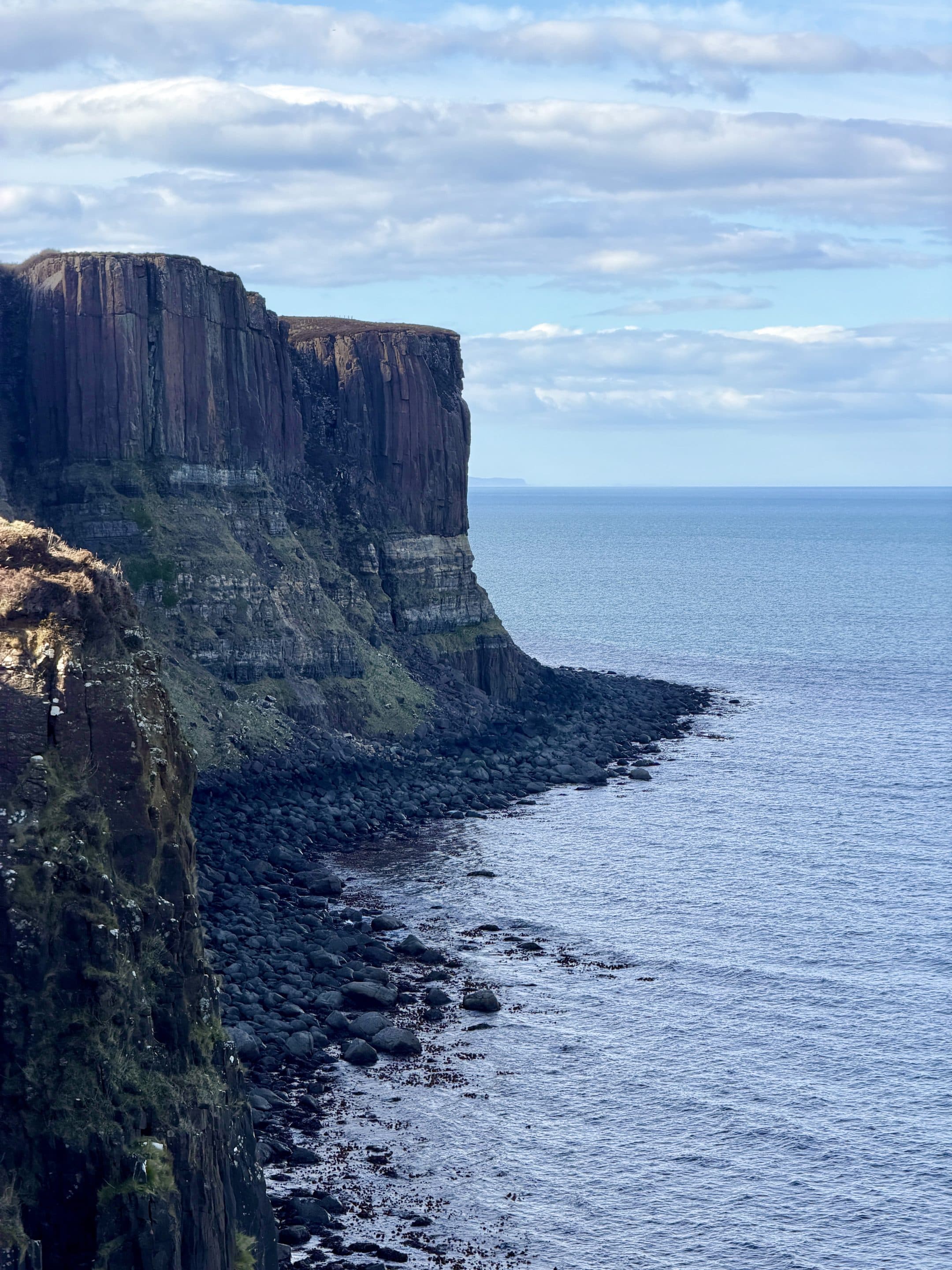 Kilt Rock Isle of Skye Scotland Kilt Rock Close Up Isle of Skye Scotland
