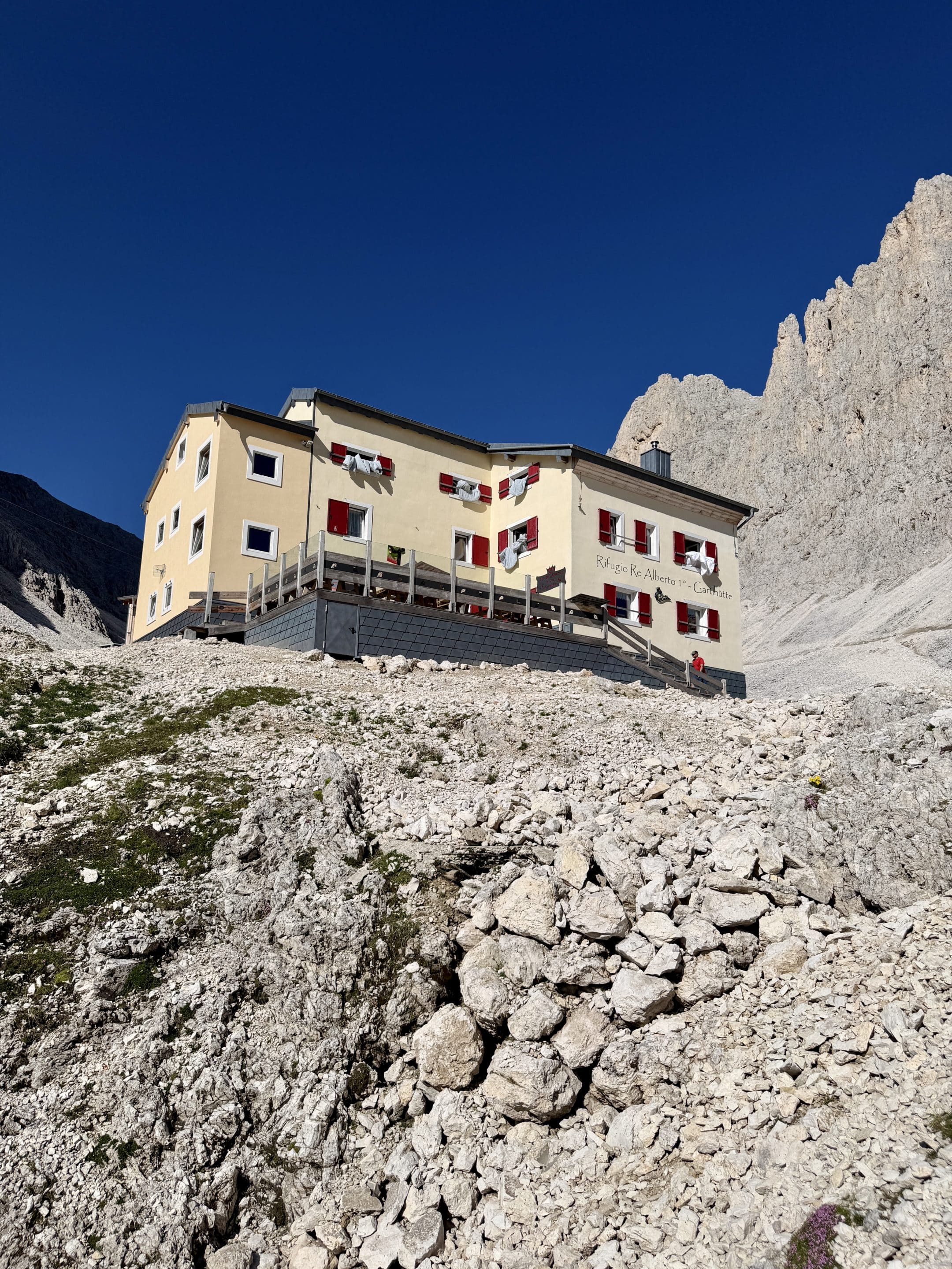 Re Alberto Hut Rifugio Dolomites Santner Re Alberto Hut Rifugio Dolomites Santner