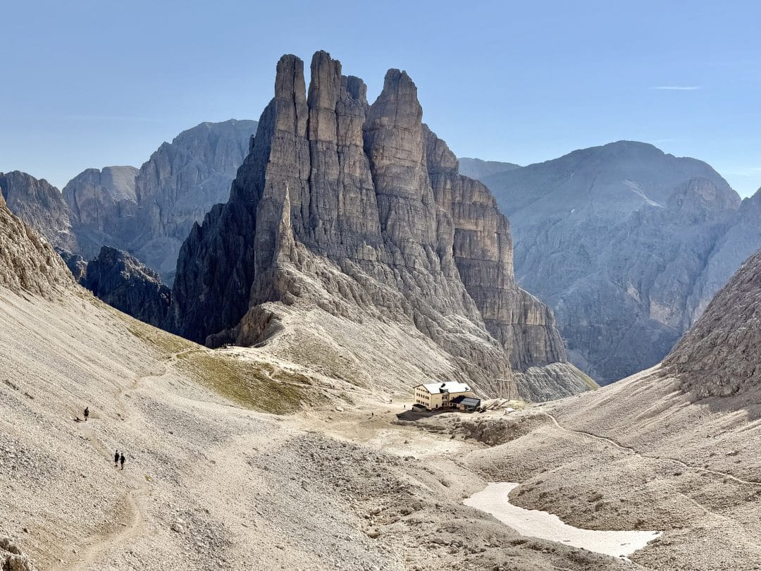 Vajolet towers hike Dolomites