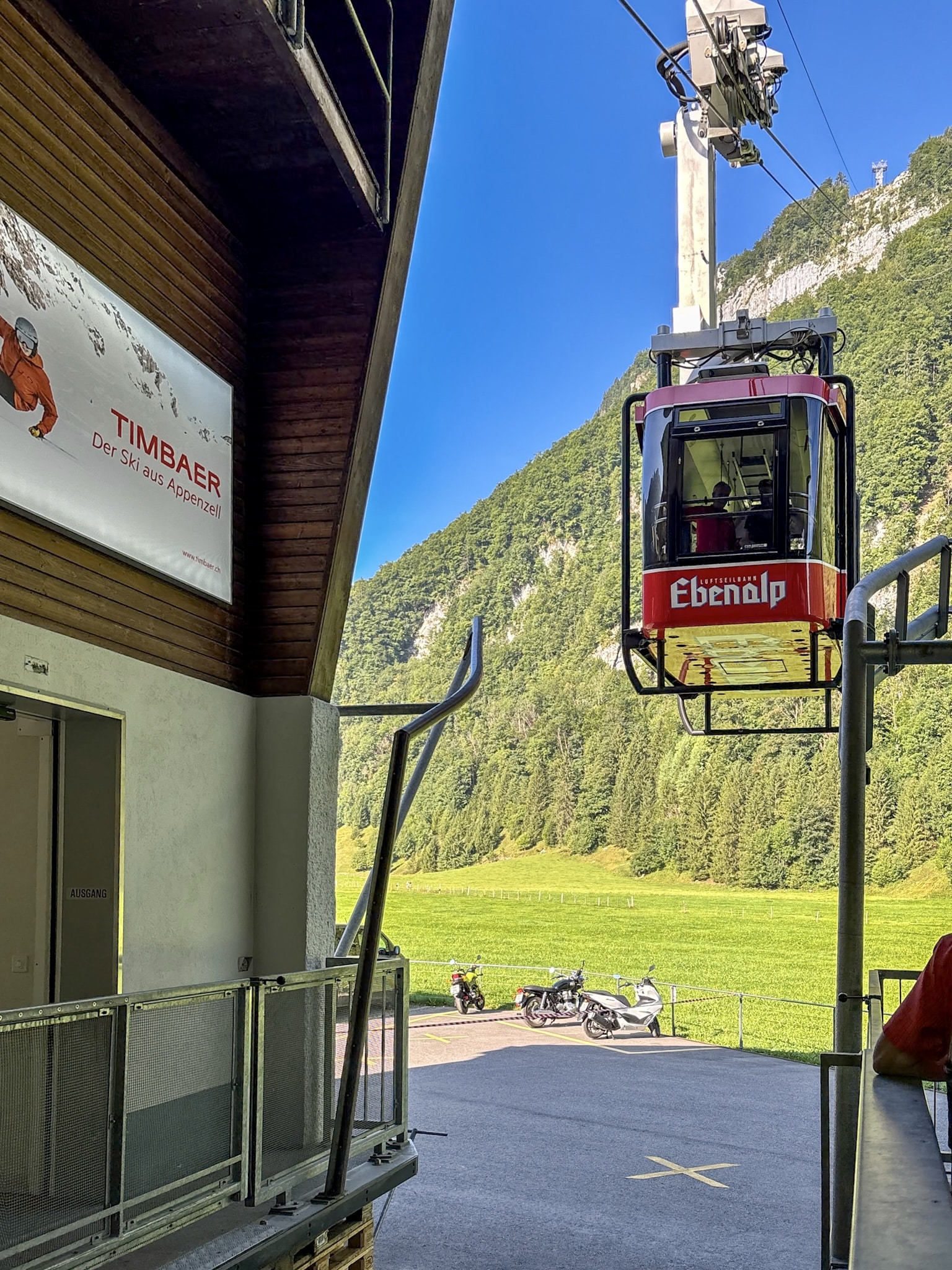 Wasserauen Ebenalp Cable Car Shafler3 Wasserauen Ebenalp Cable Car Shafler