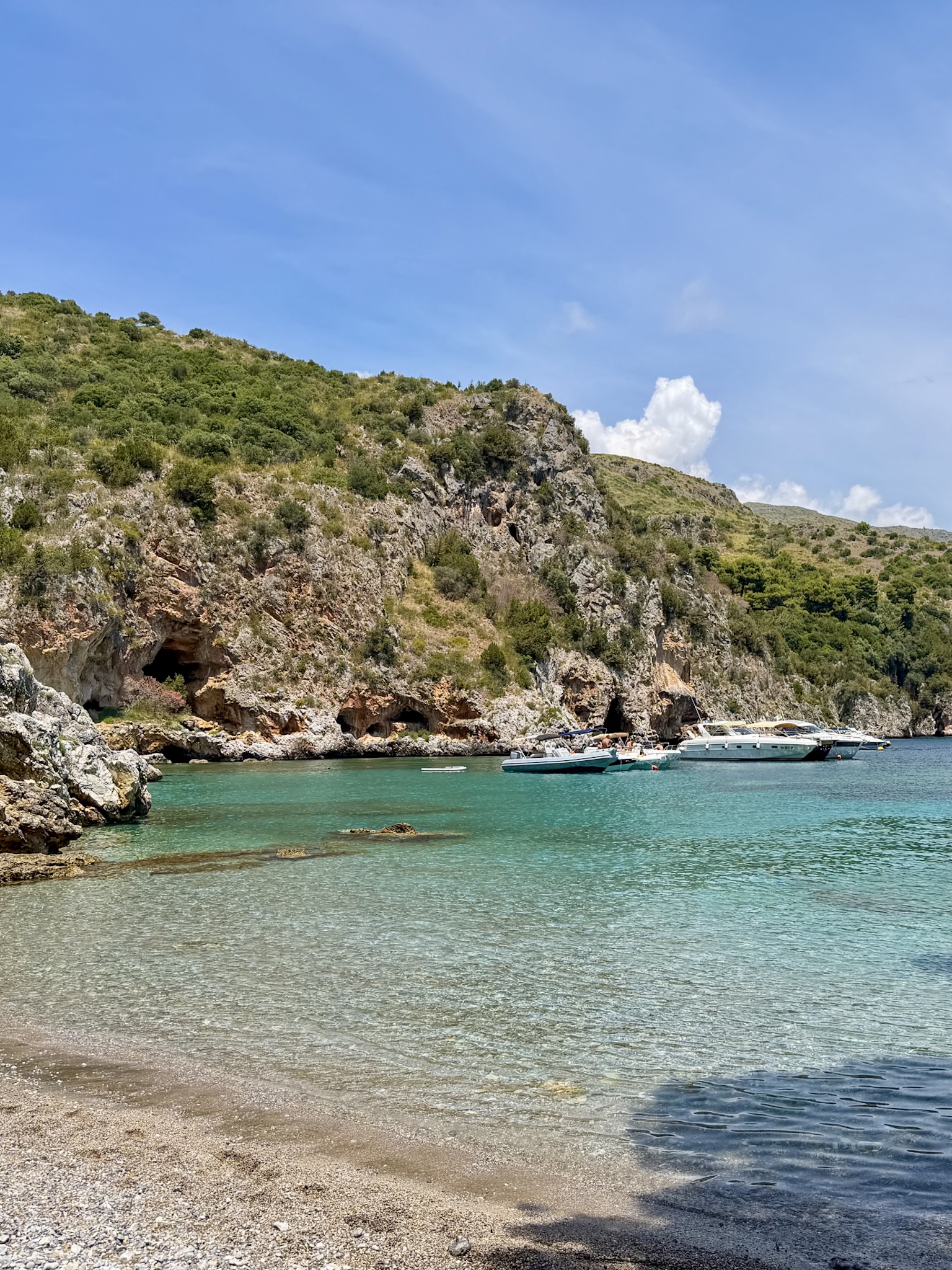 Baia degli Infreschi Beach Sentiero degli Infreschi Beach Baia
