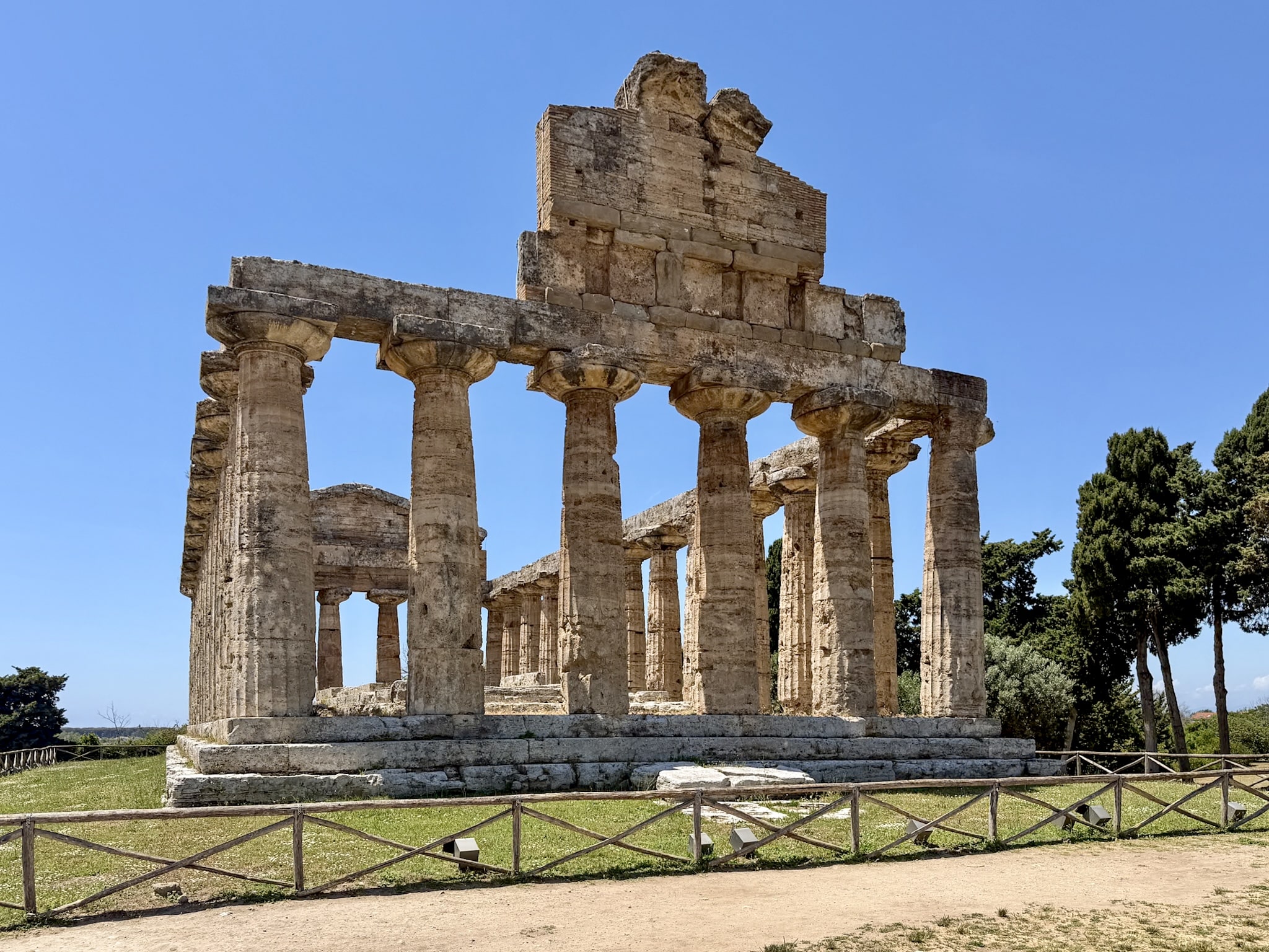 Paestum Italy Temple of Athena 2 Paestum Italy Temple of Athena