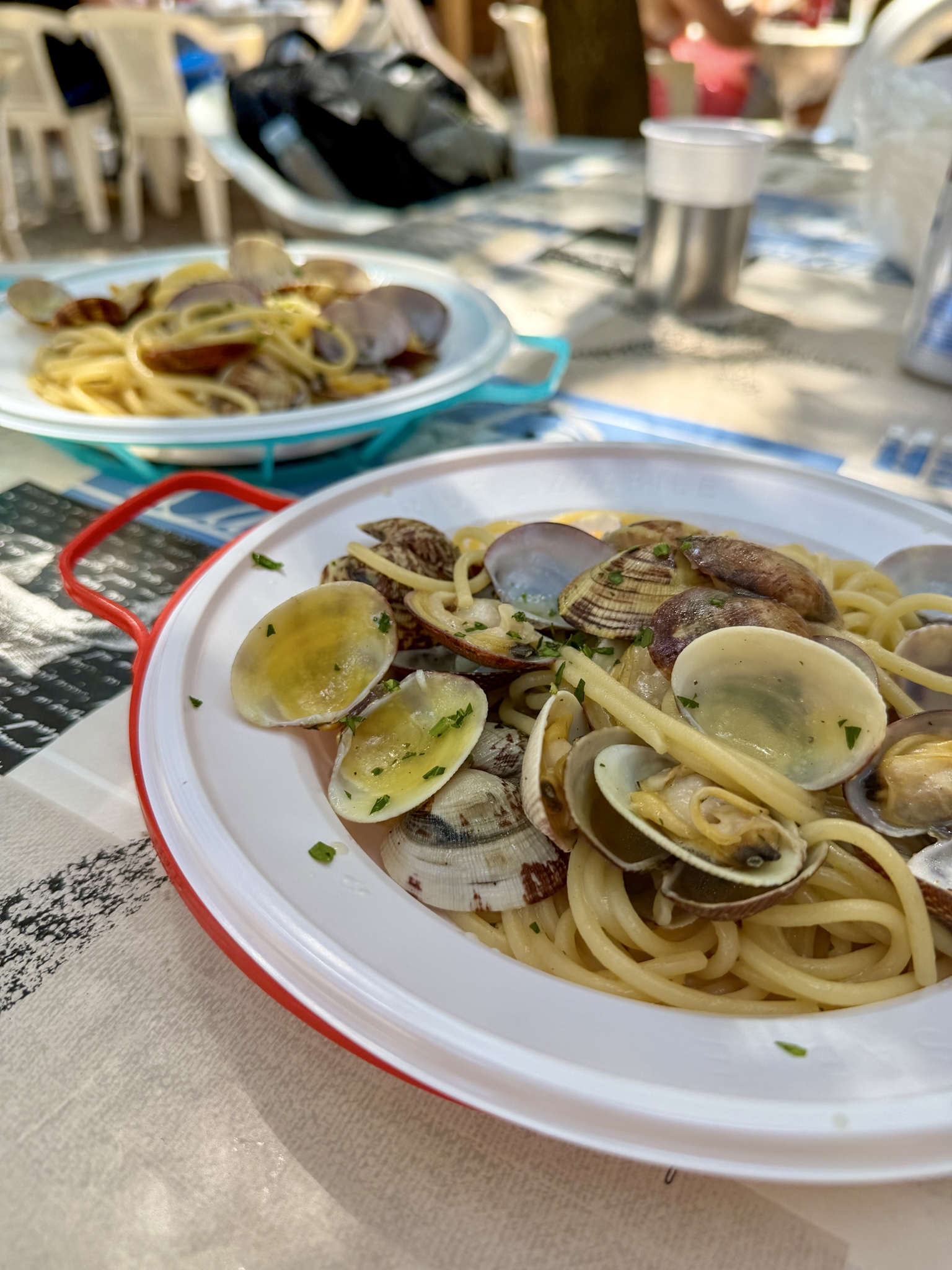 Ristoro il Pozzallo Beach Restaurant 1 Ristoro il Pozzallo Beach Restaurant clams pasta