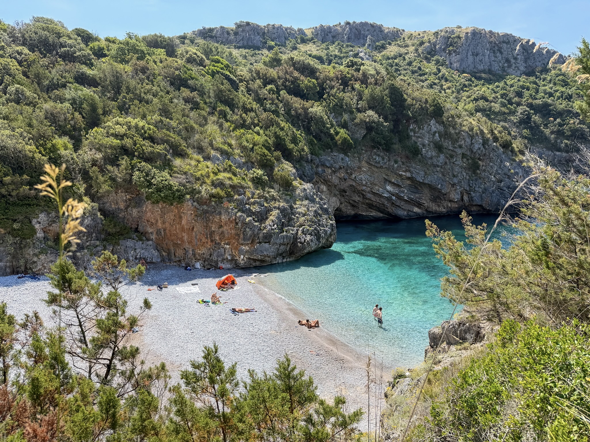 Sentiero degli Infreschi Cala Bianca Beach 3 Sentiero degli Infreschi Cala Bianca Beach