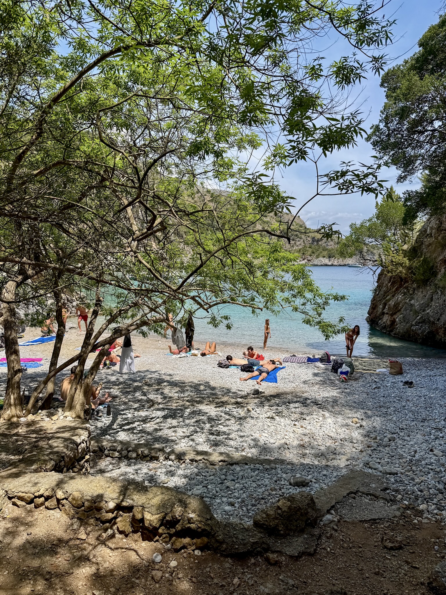 Sentiero degli Infreschi Hike 17 Sentiero degli Infreschi Beach Baia