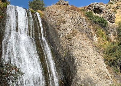 Arsha Waterfall Close Up Kazbegi