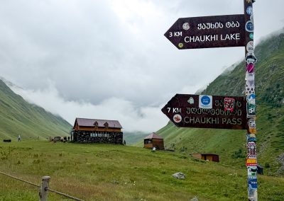 Chaukhi Lake Directions