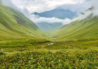 Chaukhi Lake Pass Hike Juta Village