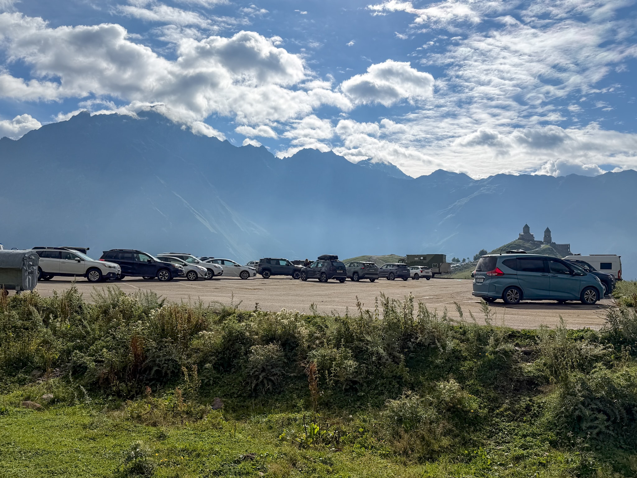Gergeti Glacier Hike Parking Lot
