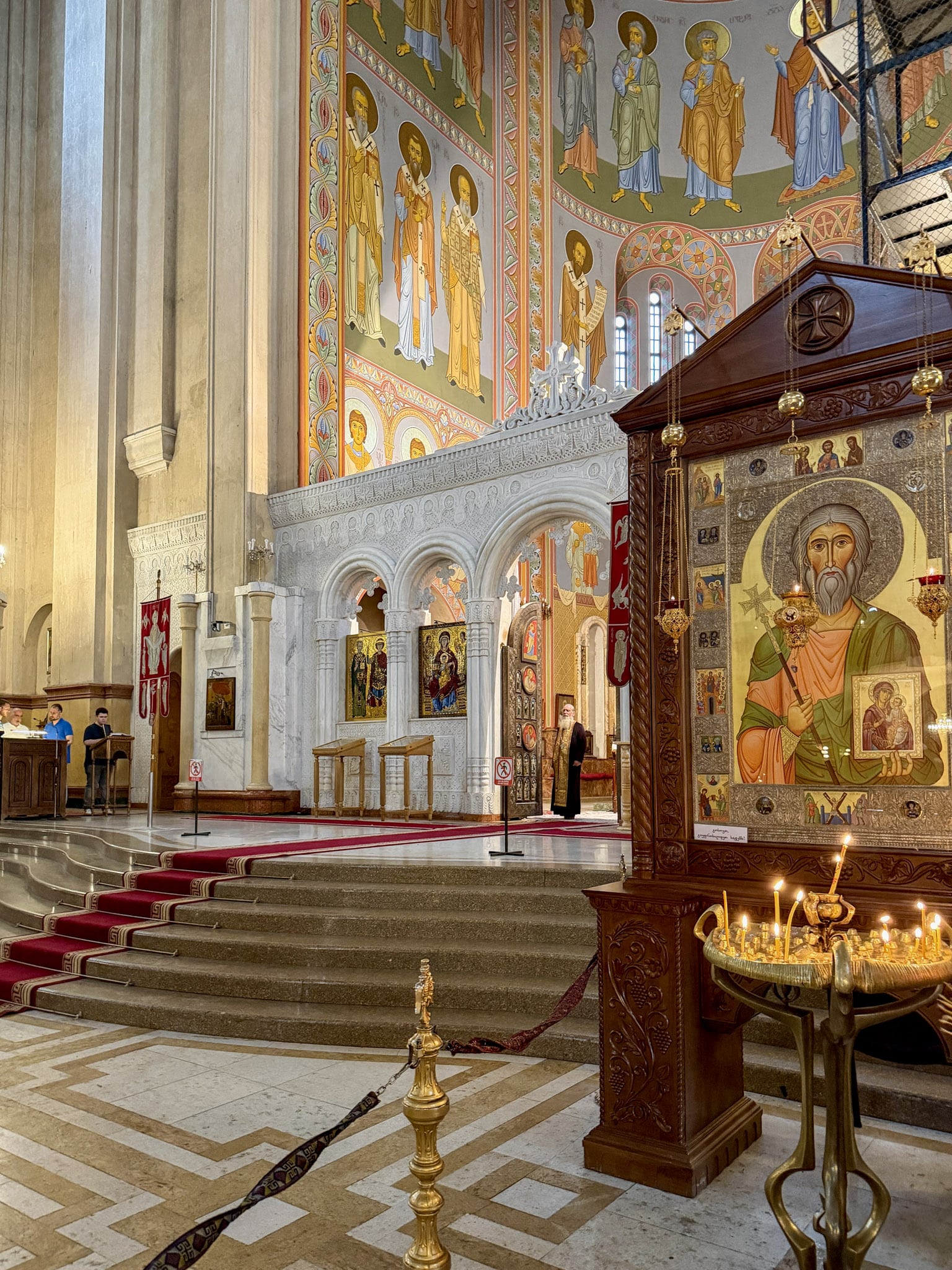 Holy Trinity Cathedral Sameba Tbilisi 3 Holy Trinity Cathedral Sameba Inside Tbilisi