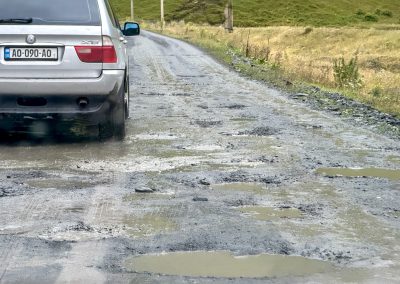 Juta Village Road Potholes