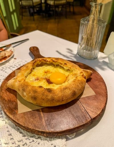 Khachapuri at Stumari Tbilisi