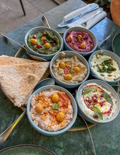 Six-dip sampler at Littera