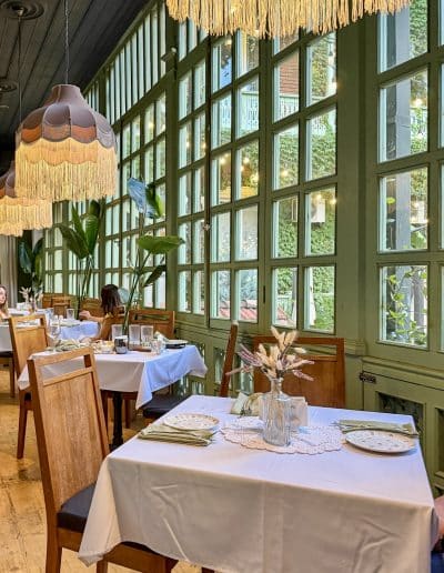 Stumari's terrace restaurant Tbilisi