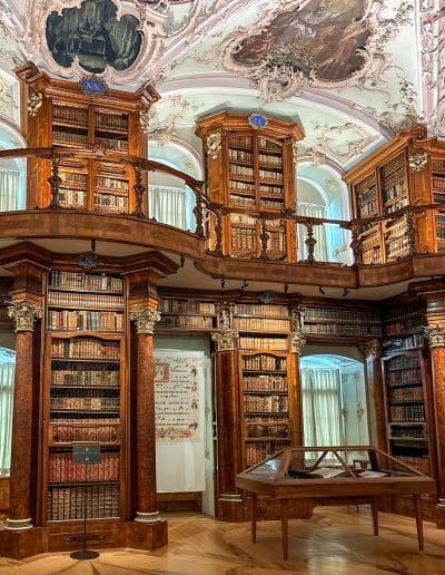Bookcases in the Abbey Library of Saint Gall