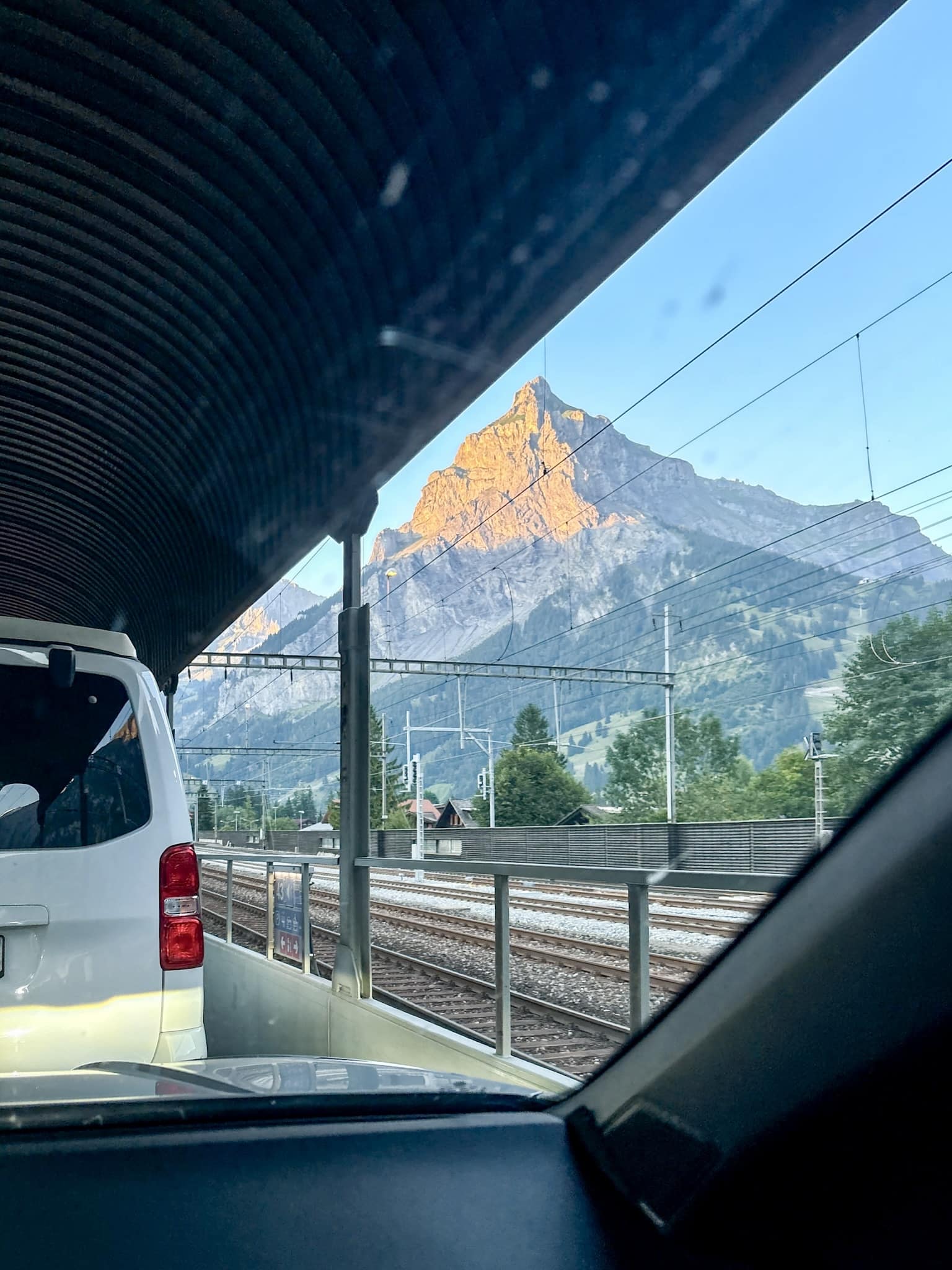 Kandersteg Lötschberg Car Train Switzerland Kandersteg Car Train Switzerland Lötschberg