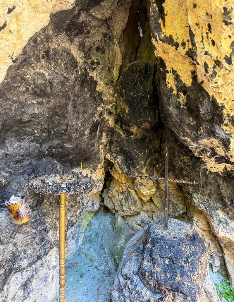 Katskhi Pillar Georgia Candle Niche