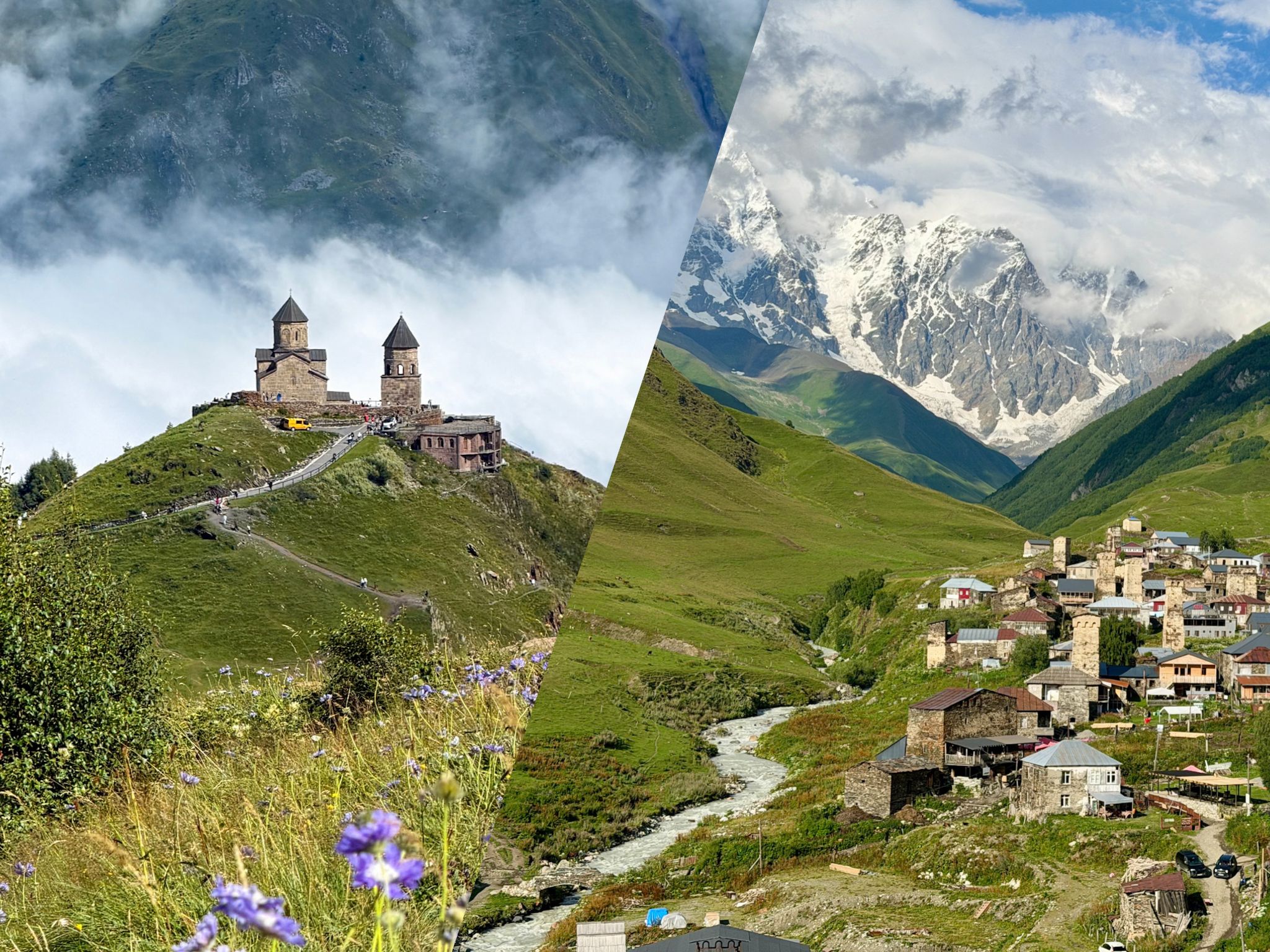 Kazbegi or Svaneti