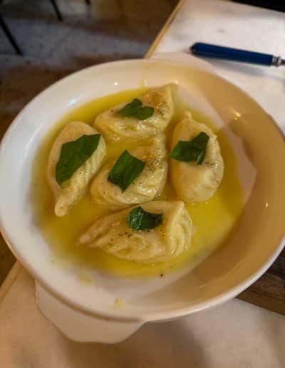 Cheese Kinkhali maisi restaurant kazbegi