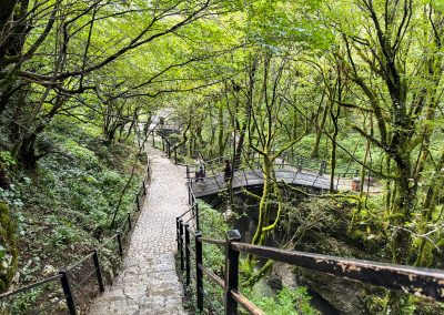 Martvili Canyon walking path Kutaisi