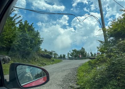 Road to Okatse Canyon