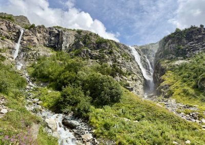 Shdugra (Ushba) Waterfall Hike Mazeri Guide