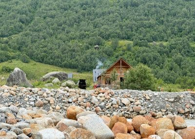 Restaurant at Shkhara Glacier Hike Trailhead