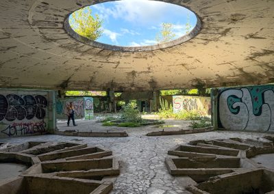 Inside Bathhouse No. 8 Tskaltubo